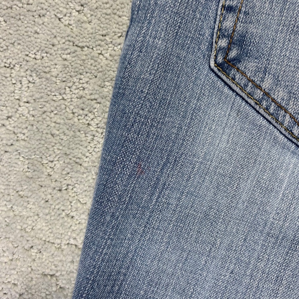 Vintage Arizona Jean Co Jeans Womens Size 5 Boot Cut Distressed Light Wash Denim - Picture 12 of 16